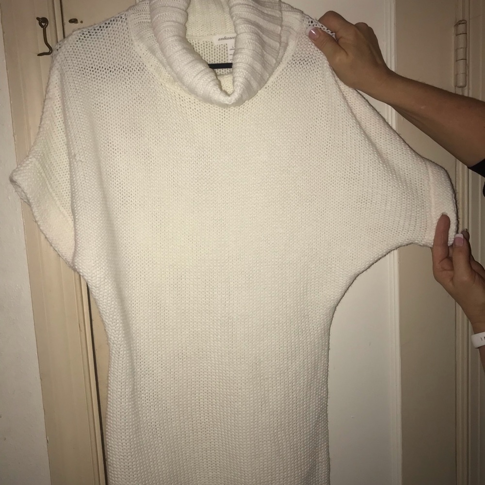White Turtle Neck